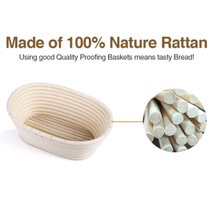 Cesto di <span class=keywords><strong>pane</strong></span> a prova di Banneton da 8 pollici a prova di pasta madre cesto di fermentazione per panetteria - Product Image 3