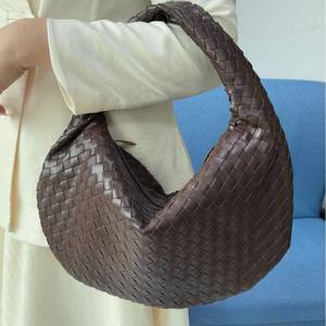 2025 femmes Denim tissé sac à main unique épaule aisselle sac fermeture éclair géométrique à la mode étanche à l'<span class=keywords><strong>eau</strong></span> pour l'été - Product Image 2