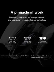 แว่นตา AR อัจฉริยะ xreal Nair 2 Pro Air2 <span class=keywords><strong>nreal</strong></span> Pro HD 130นิ้วพื้นที่ขนาดยักษ์หน้าจอส่วนตัวแบบพกพามุมมอง1080P - Product Image 3