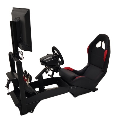 China Supplier Cheap Racing Simulator Seats Driving Wheel Gaming Racing Wheel PC Gaming With Gear Race Pedal Racing Simulator