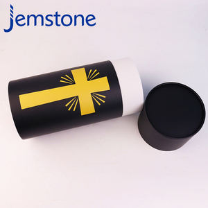 Custom Logo Eco-friendly Herbal Tea Protein Powder <b>Kraft</b> Tube Packaging Coffee Bean Cardboard Black Candle Paper Tube - Product Image 5