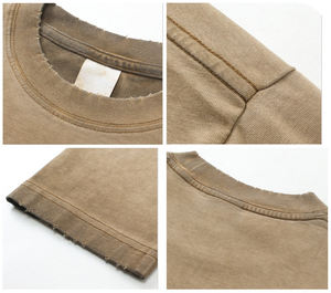 Camiseta de Algodón de Manga Larga para Hombre, Estilo Urbano, Gráfico, Vintage, de 275 g/m², Talla Grande, Personalizada con Impresión DTG de Lujo, Modelo AR2166 - Product Image 4