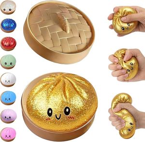 2026 New Colorful Glitter Dough Stress <b>Balls</b> Fidget Glitter Dumpling Squishy Mystery Box Dumpling Stress <b>Balls</b> Relief Fidget Toy - Product Image 6