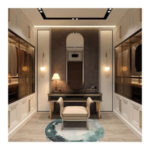 <span class=keywords><strong>Armario</strong></span> de Esquina Moderno Abierto con Ropero Integrado para Dormitorio - Product Image 2