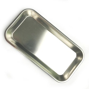Bandeja de acero inoxidable tipo Expert 10 para herramientas dentales, 19.8x9.3cm, bandeja de esterilización para instrumentos de cirugía oral - Product Image 2