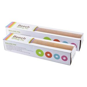 Rouleau à pâtisserie en bois réglable pour Noël, idéal pour la cuisson de pizzas, la pâte à sucre et la pâtisserie, avec mesures, accessoires de cuisine - Product Image 6