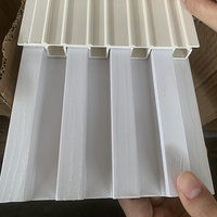 Panneau mural creux en composite bois-plastique pour revêtement mural intérieur, panneau mural WPC