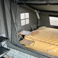 Carpa Inflable Grande de Dos Habitaciones, Venta al por Mayor de Fábrica, Carpa de Aire para Acampar al Aire Libre, Comercial, Familiar, Resistente al Viento, de Poliéster