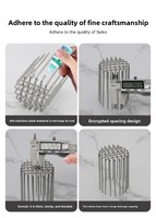 WELAND Filet anti-nuisibles et anti-oiseaux de 4 pouces pour conduites d'échappement, prises d'air, conduites d'égout en PVC - Grille de ventilation extérieure en acier inoxydable pour toiture