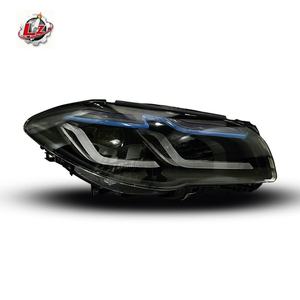 बीएमडब्ल्यू एफ 10 की हेडलाइट के लिए ब्लू आईब्रो ड्रिल डायनेमिक स्टीयरिंग लाइट आईब्रो के लिए 5 सीरीज F10 सेडान 2010-2017 बाएं दाएं तरफ - Product Image 1