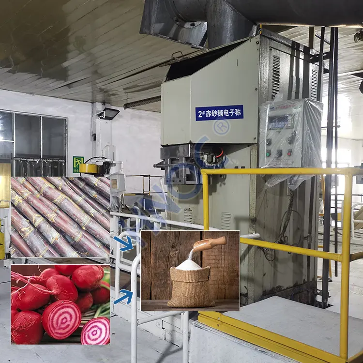 Automatic Sugar Cane Processing Plant Brown Sugar Powder Jaggery Making Machine