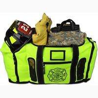 Échantillon Gratuit - Sac de Transport Léger et Robuste pour Équipement de Pompier, Fermeture Éclair, Grandes Poches de Rangement pour Matériel de Intervention