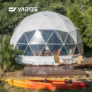 Tente dôme en Pvc imperméable pour Camping en plein air hôtel, toile de luxe avec prix