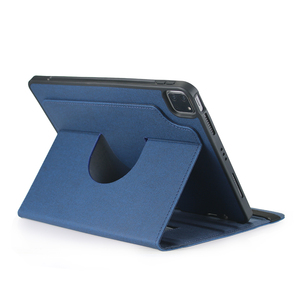 Étui pour tablette à rotation 360 degrés <span class=keywords><strong>iPad</strong></span> 10,9 pouces Réveil automatique Veille Sangle de main Robuste Cuir PC+TPU <span class=keywords><strong>Bleu</strong></span> Étui rotatif Multicolore - Product Image 5