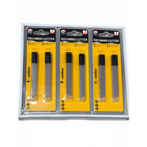 Recambio Cutter Blades 12Pcs Utility Knife Replacement Blades Pack - Product Image 1