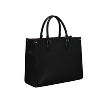 Sac fourre-tout de luxe en cuir PU pour femme, grande capacité, imperméable, brodé, pour affaires, voyage et ordinateur portable