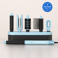 Brosse à air chaud MK-327G anti-brûlure avec cordon d'alimentation de 2,5 mètres, outils de coiffage à air rond, sèche-cheveux