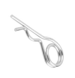 Muelle de Retorno K1137 KIPP de Aluminio Anodizado Incoloro con Bisagra de Resorte para Puerta y Tapa - Product Image 1