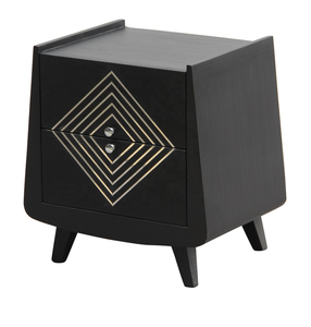 Table <span class=keywords><strong>de</strong></span> chevet en pin massif, <span class=keywords><strong>parquet</strong></span> nordique KVJ-8406 - Product Image 1