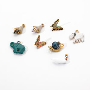 Bracelet en pierre semi-précieuse en forme de goutte d'eau multicolore <span class=keywords><strong>bohème</strong></span>, chaîne en acier inoxydable plaqué or, bracelet pour cadeau quotidien - Product Image 2