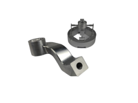 Pièces de drone personnalisées en usine, alliage d'aluminium, fraisage CNC, plaques de montage de caméra en acier inoxydable, modèle 3D, technologie d'électro-érosion à fil
