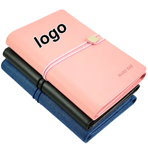Promotion Trends Multi-Functional Loose-<b>Leaf</b> Stationery Phone Schedule <b>Book</b> Planner Faux Leather Cover Notebook - Product Image 1