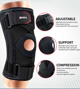 Genouillère de Compression en néoprène avec genouillère de sport de protection en silicone Genouillère de divertissement - Product Image 5