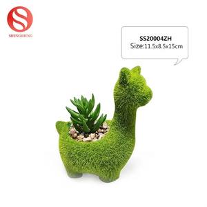 Macetas de Cerámica para Plantas Suculentas y <span class=keywords><strong>Cactus</strong></span>, Decoración de Oficina en Casa, para Interiores, con Diseño de Animales Pequeños - Product Image 2