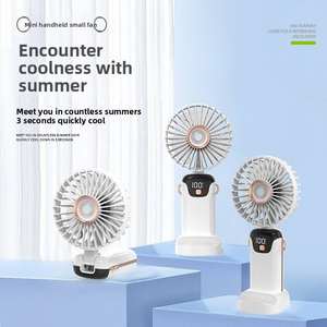 ハンズフリー折りたたみミニUSBネックファンポータブル & ウェアラブル充電式ターゲット気流付き - Product Image 2