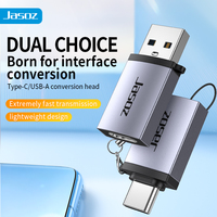 Adaptateur USB C vers USB 3.2 Gen 1 haute vitesse OTG Type C mâle vers USB-A femelle en alliage d'aluminium pour ordinateur portable, téléphone, tablette OEM