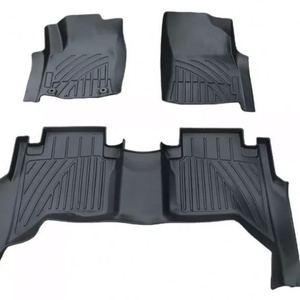 Alfombrillas de Piso TPE de Alta Calidad con Nuevo Diseño KQD para Revo 2016 en Adelante, Negras, 3.5mm de Grosor, Antideslizantes, Juego Completo - Product Image 6