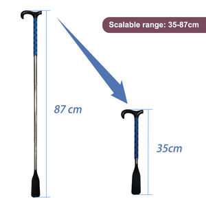 Corne à chaussures portable en acier inoxydable avec cuillère à chausse-pied évolutive à long manche pour hommes et femmes - Product Image 2