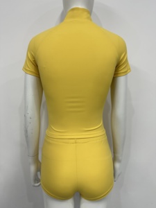 2026 New Arrivals <strong>Women</strong> Clothing Custom Print Cotton <strong>Jersey</strong> Fabric Polka Dot <strong>Shorts</strong> and T-shirt Y2k 2 Piece Set <strong>Women</strong> - Product Image 3