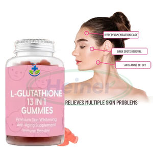 Vitamina C Colágeno L-glutatión 13 en 1 Blanqueamiento DE LA PIEL Aligeramiento L-glutatión 13 en 1 Gomitas - Product Image 1