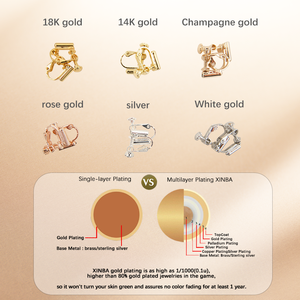 Bouchons d'oreilles en Silicone pour femmes, pièces, accessoires pour fabrication de bijoux - Product Image 5