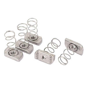 Précision zingué M6 M8 M10 M12 écrou à ressort attache acier canal Clip écrou jaune zinc écrous à ressort - Product Image 4