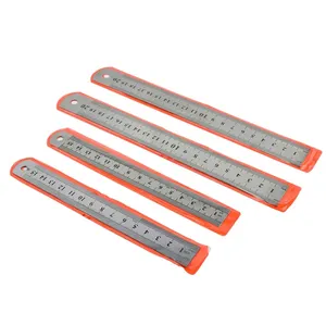 15 20 30 40 50 60 100 150 CM Stainless Steel Metal Ruler Metric Ruler Precision Double Sided Ruler Measuring Tools
