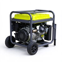Générateur essence 2,5 kW 230 V 50 Hz avec sortie CC 12 V AVR pour site télécom, vidéosurveillance, surveillance à distance, alimentation de secours
