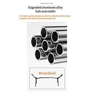 Lit de camping pliable en métal moderne certifié pour l'extérieur et la chambre à coucher - Product Image 5