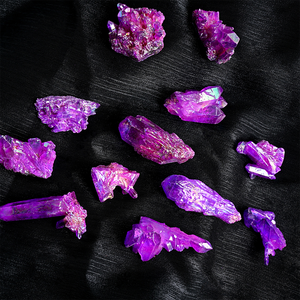 Cristal Curativo de Aura Angel Cluster Morado, Venta al por Mayor, para Recuerdos de Fengshui y Regalos de Graduación - Product Image 3