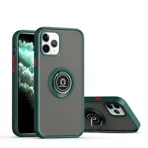 Capa de celular de metal magnética pc, capa fosca para xiaomi mi redmi note 7 7a 8 8a a3 cc9e k20 9t 8t 10 cc9 k30 10 9s 9 10x 9a 9c 6a y3 pro