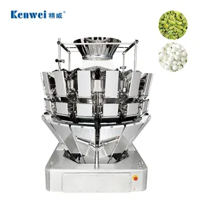 Economic Double-layer Mini 16 Heads Multi head Weigher multi function packaging machines for weighing granules beans