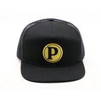 Casquette Trucker en Coton à 7 Panneaux avec Broderie Personnalisée, Bord Plat et Maille, Faible MOQ, Haute Qualité, Prix Bas