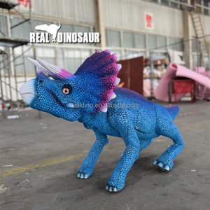 Cane Robot Telecomandato, Triceratopo Animatronico con Intelligenza Artificiale, in Fibra <span class=keywords><strong>di</strong></span> Vetro per Mostre in Centri Commerciali - Product Image 2