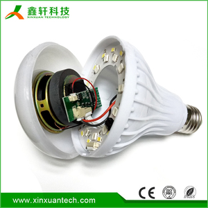 หลอดไฟ LED สีสันสดใสพร้อมลำโพง รุ่น E27 จากโรงงานเซินเจิ้น - Product Image 3