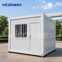 Vicdowex Promotion : Maison conteneur modulaire démontable à assemblage rapide pour bureau, logement temporaire, hôtel, entrepôt