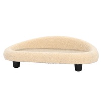 Griffoir pour chat résistant à l'usure, en sisal non-déchirable, lit pour chat tout-en-un, adapté à toutes les saisons, grand format, style canapé, simplicité
