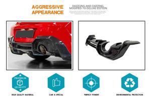 סיבי פחמן אחורי פגוש מפזר שפה עבור toyota gr86 coupe 2022 2023 - Product Image 6