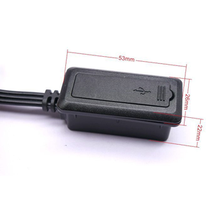 Sac à dos <span class=keywords><strong>Jack</strong></span> Outdoor avec interface pour écouteurs, câble de charge USB externe, port USB, accessoires pour téléphone, câble de chargeur USB - Product Image 6