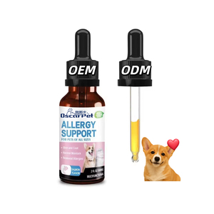 Oem/Odm Voedingsallergie Voeding Immuniteit Spijsvertering Vloeistof Druppels Huisdier Gezondheid Supplement Voor Katten Honden Gezondheidszorg - Product Image 1